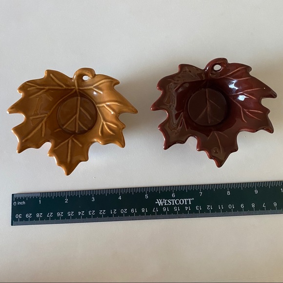 Autumn leaves candle holder - Picture 6 of 6